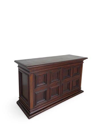 Architetto Paolo Maggi - Credenza - Hout, Messing, Eik,