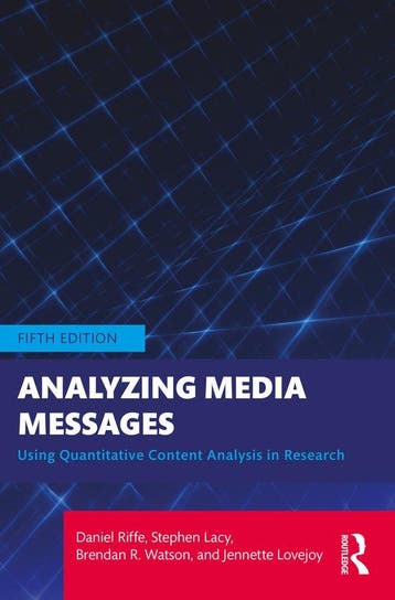9781032264677 Analyzing Media Messages Daniel (University..., Verzenden, Nieuw, Daniel (University of North Carolina Riffe