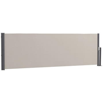 Uitschuifbare Zijmarkies 300x100cm Tuinmarkies Zichtschutzwa, Tuin en Terras, Verzenden