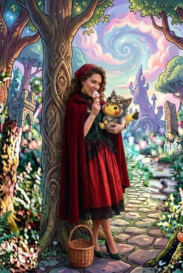 I_KONIQ - The bad Scarlett Little Red Riding Hood and the, Nieuw