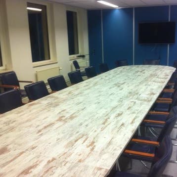 (MDK-104199) Ahrend Mehes refurbished vergadertafel, Ophalen of Verzenden, Gebruikt