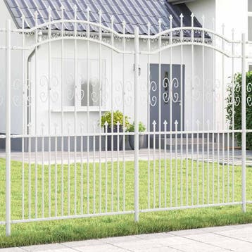 vidaXL Tuinhek KAMPEN 240 x 228 cm Mesh Poedergecoat staal, Tuin en Terras, Verzenden, Nieuw, IJzer