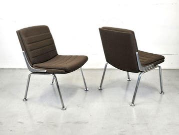 Drabert - Fauteuil (2) - Katoen - Vintage uit de jaren