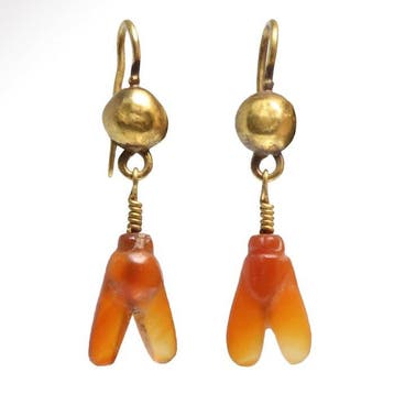 Het oude Egypte, Grieks-Romeinse periode Kornalijn, Goud Fly, Sieraden, Tassen en Uiterlijk, Antieke sieraden