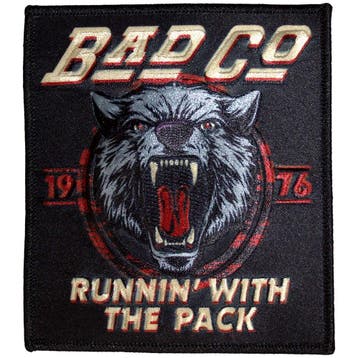 Bad Company - Runnin With the Pact - Patch off. merchandise, Verzenden, Nieuw, Kleding