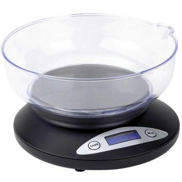 Tristar Keukenweegschaal KW-2430 - Tot 2 kg - Zwart, Verzenden, Nieuw