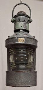 J.H. Peters & Bey - Hamburg Ships lamp, Navigation lamp -