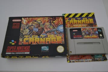 Total Carnage (SNES UKV CIB), Verzenden, Zo goed als nieuw