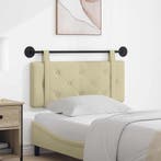 vidaXL Hangend Hoofdeinde Wandgemonteerd Crème 100 cm Nep, Verzenden, Nieuw, Crème, Overige materialen