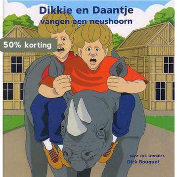 Dikkie en Daantje vangen een neushoorn - D. Bouquet, Verzenden, Gelezen, D. Bouquet