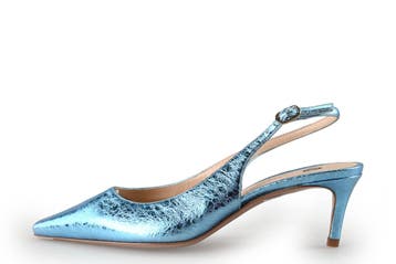 Roberto Festa Slingbacks in maat 37 Blauw, Zo goed als nieuw, Roberto Festa, Verzenden, Blauw