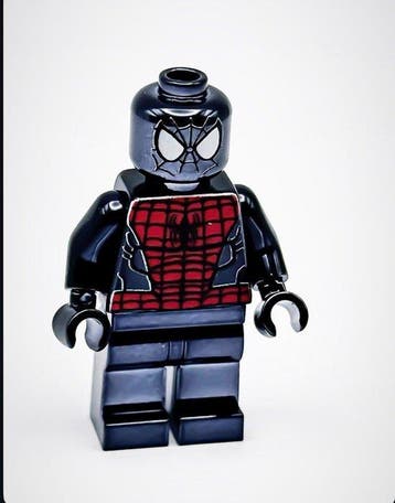 Lego Minifiguur - DC Comics - Chrome Black Spiderman, Kinderen en Baby's, Speelgoed | Duplo en Lego, Nieuw