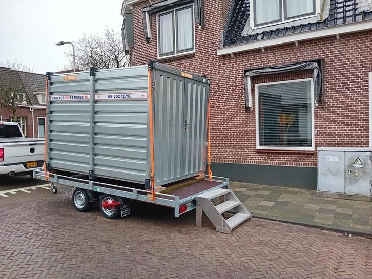 Mobiele opslag box in opslag, Diensten en Vakmensen, Verhuizers en Opslag, Opslag, Verhuizen binnen Nederland