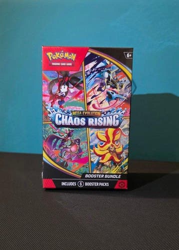 Pokémon - 1 Booster bundle - Mega Evolution Chaos Rising, Nieuw