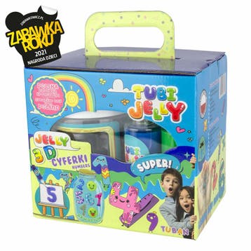 Tuban - Tubi Jelly set met 6 kleuren en klein aquarium –.., Verzenden, Nieuw, Knutselen