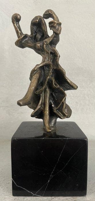 Salvador Dali (1904-1989) - Beeld, Carmen - 17.5 cm - Brons,