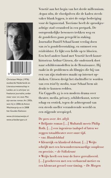 Via Cappello 23 9789029566988 C. Weijts, Verzenden, Gelezen, C. Weijts