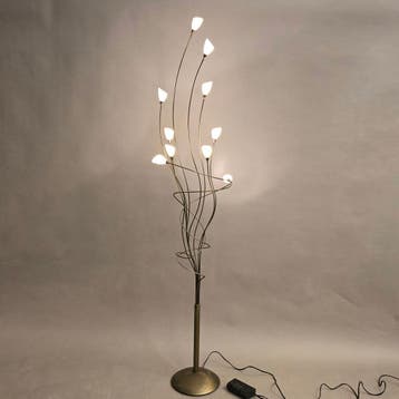 v.d. Heg vloerlamp klassiek 194 Refurbished, Ophalen, Overige materialen, Zo goed als nieuw, Klassiek