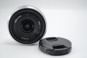 Sony E 16mm F2.8 SEL16F28 Cameralens, Nieuw