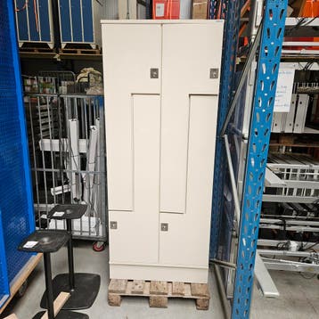 4-deurs Oostwoud Z-lockerkast - 195x80x50 cm, Ophalen of Verzenden, Nieuw