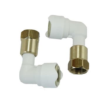 Whale Quick Connect Adapter met Bocht 1/2 BSP Female naar 1, Watersport en Boten, Ophalen of Verzenden, Nieuw