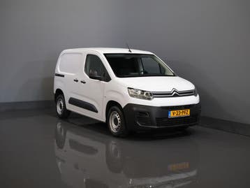 Peugeot Partner (Citroen Berlingo) 1.2 PureTech 110 pk BENZI, Stof, Gebruikt, Overige brandstoffen, Wit
