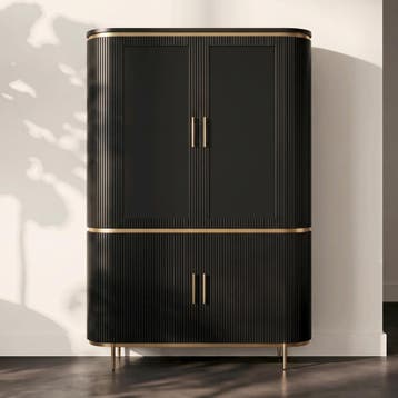 *WOONWINKEL* Tower Living Rivello Buffetkast Ovaal Met Messi, Verzenden, Nieuw