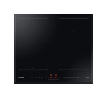 Samsung NZ64B5066KK/U1 Inductiekookplaat 60x59 cm Zwart Glas, Nieuw, Inbouw, Inductie, 4 kookzones