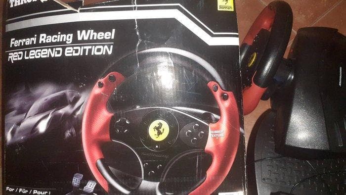 Thrustmaster - Ferrari red legend edition - Volante con, Spelcomputers en Games, Spelcomputers | Overige Accessoires