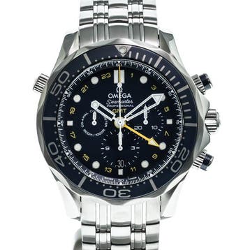 Omega - Seamaster Diver 300M Co-Axial GMT Chronograph -, Nieuw