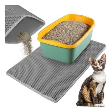 Kattenbakmat XXL 75 x 55 cm – Dubbele Laag Honingraat –, Ophalen of Verzenden, Nieuw