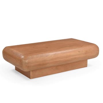 Salontafel Fedde Naturel Mangohout 120 cm | Starfurn, Ophalen of Verzenden, Nieuw