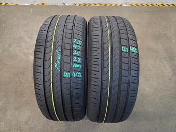 235/45/20 100V PIRELLI ZOMERBANDEN 7,1MM PROFIEL 2X, Auto-onderdelen, Ophalen, Gebruikt, 235 mm, Band(en)