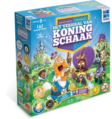 Megableu schaakspel Het Verhaal van van €39,99 voor €31,99, Ophalen of Verzenden, Nieuw