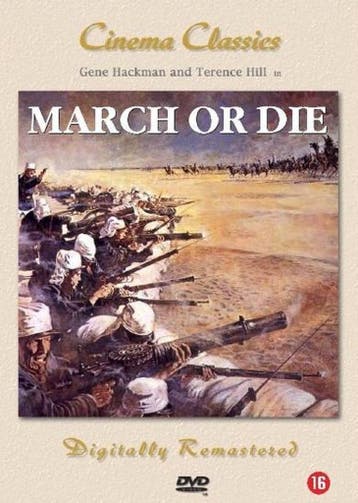 dvd film - March Or Die - March Or Die, Cd's en Dvd's, Verzenden, Zo goed als nieuw
