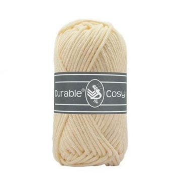 Durable Cosy 2172 Cream - Haakgaren / Breigaren, Hobby en Vrije tijd, Breien en Haken, Ophalen of Verzenden, Nieuw, Breien of Haken