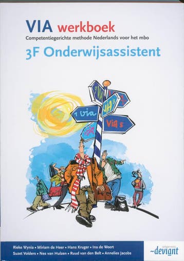 VIA   3F Onderwijsassistent   Werkboek 9789490013745, Boeken, Schoolboeken, Zo goed als nieuw