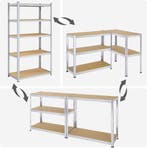 Opbergrek en stellingkast XL - hoogte 200 cm - breedte 100, Verzenden