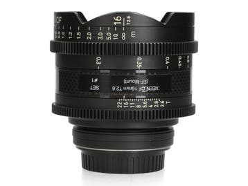 Samyang XEEN CF 16mm T2.6 - Canon EF - Groothoeklens, Ophalen of Verzenden, Zo goed als nieuw, Samyang
