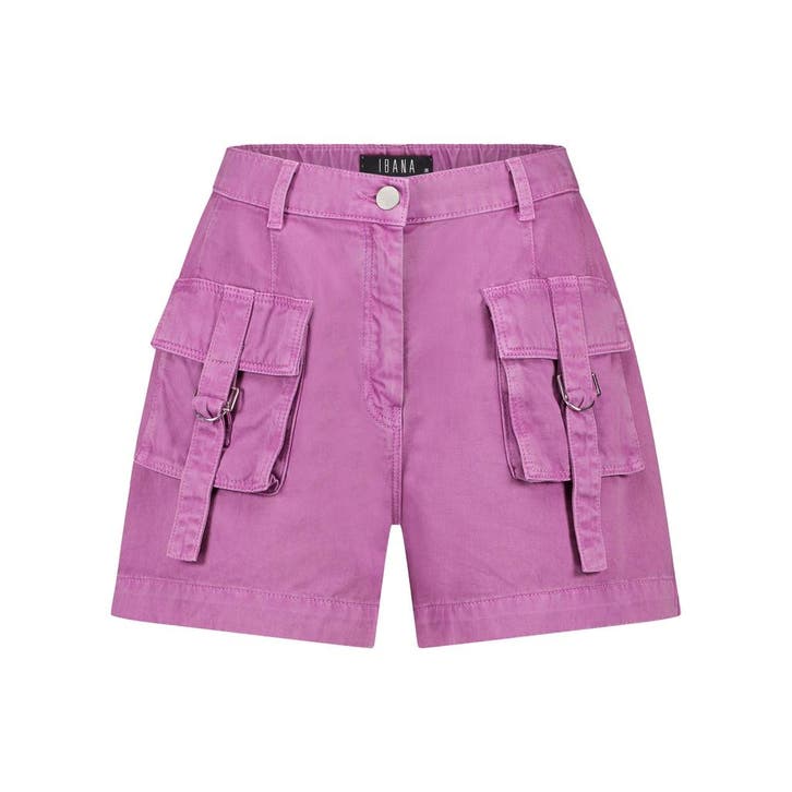 Ibana • short Sammy fuchsia • 32, Kleding | Dames, Broeken en Pantalons, Paars, Nieuw, Maat 34 (XS) of kleiner, Verzenden