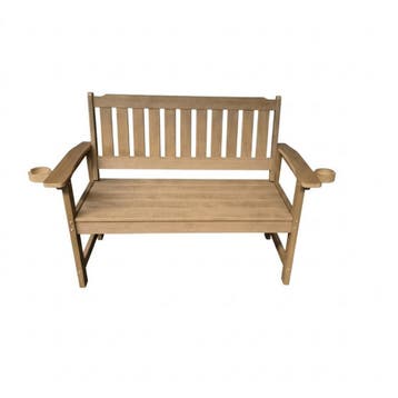 SenS-Line Kunststof Tuinbank Montreal Woodlook, Tuin en Terras, Tuinbanken, Verzenden, Nieuw, Hout