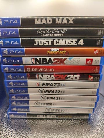 Sony - Playstation 4 (PS4) - Lot de 13 jeux Playstation 4 -, Spelcomputers en Games, Nieuw