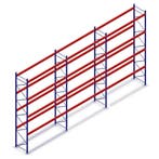 Aanbieding: Voordeelrij gebruikte Mecalux palletstelling