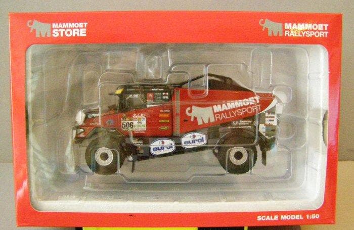 WSI 1:50 - Model raceauto - Mammoet Dakar Truck Renault K, Hobby en Vrije tijd, Modelauto's | 1:5 tot 1:12