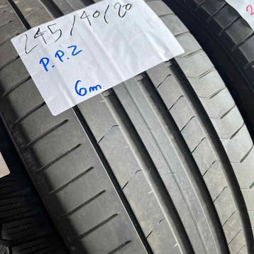 2 x Pirelli PZero 245-40-20 Zomerbanden 6mm, Ophalen of Verzenden, Band(en), Personenwagen, 20 inch