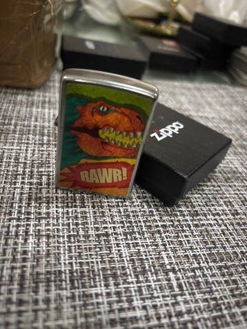 Zippo - Aansteker - Staal, Verzamelen, Rookartikelen, Aanstekers en Luciferdoosjes, Nieuw