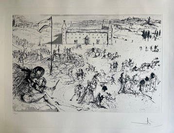 Salvador Dali (1904-1989) - Coronation of Juan Carlos I