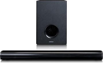 Soundbar voor TV - Met Subwoofer - Bluetooth - Zwart - SBW-8, Verzenden, Zo goed als nieuw