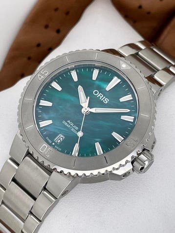 Oris - Aquis Date X Bracenet Automatic - Zonder minimumprijs, Nieuw