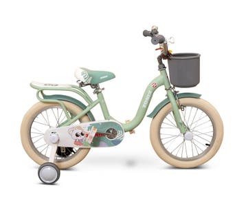 Zonix Meisjesfiets 16 Inch Pastelgroen Kinderfiets Met, Fietsen en Brommers, Ophalen of Verzenden, Nieuw, 16 inch, Zonix